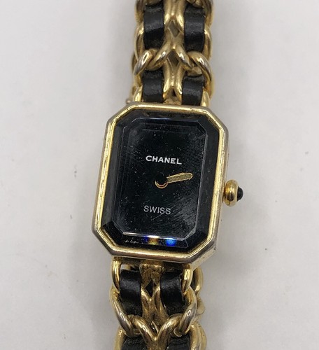 Chanel Premiere Gold Plated \u0026 Leather 