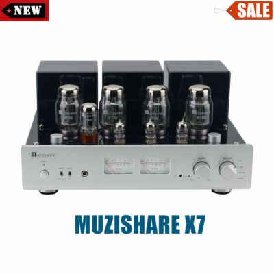 MUZISHARE X7 Tube Amplifier Double Power Amplifier Ultra-linear