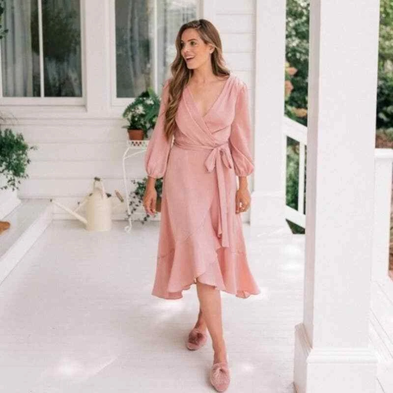 Gal meets glam wrap dress sale
