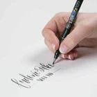Tombow Soft Brush Pen - BLACK - Fudenosuke - Calligraphy, Sketch, Hand Lettering