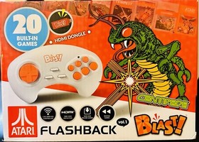 Atari Flashback Classic Game Console. White/Orange. Brand New/Sealed!
