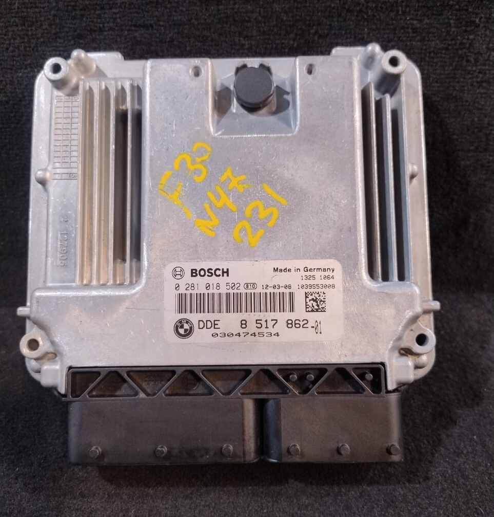 BMW 5 F10 F20 F25 F30 N47N ENGINE CONTROL UNIT ECU ONLY  DDE Module 8517862