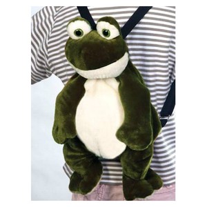 plush frog backpack