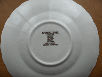 Spode Jewel 2 cup sets~Copeland Spode~1926~made in England-No