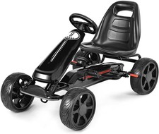 HomCom Coche de Pedales para Niños - Azul/Negro | Compra eBay