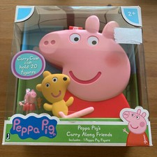 PEPPA PIG's Carry Along Friends Case Holds 20 Figures Includes 1 Figure SEALED