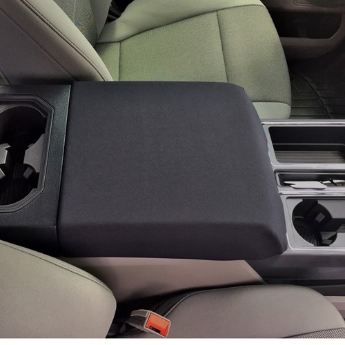 Auto Console Cover- Fits most Ford F-Series Truck 2015-2022 -Neoprene (CF1N) - Picture 2 of 10