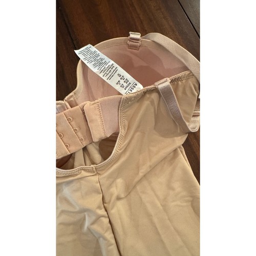 Assets by Spanx Strapless Cupped Shaping Bodysuit Neutral Size S, NWT, NEW - Picture 8 of 15