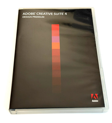 Adobe CS4 Design Premium Mac OS Creative Suite 4 Photoshop Illustrator Acrobat