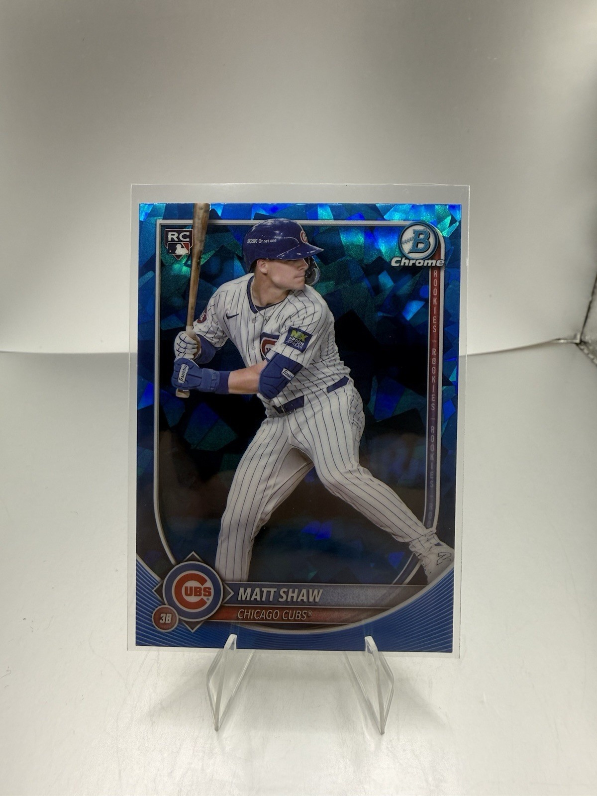 2025 Bowman Chrome Sapphire Edition - Matt Shaw #46 (RC)