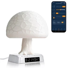 Sunrise Alarm Clock lamp APP Control Bioclock Adjustment Light Therapy Happy ...