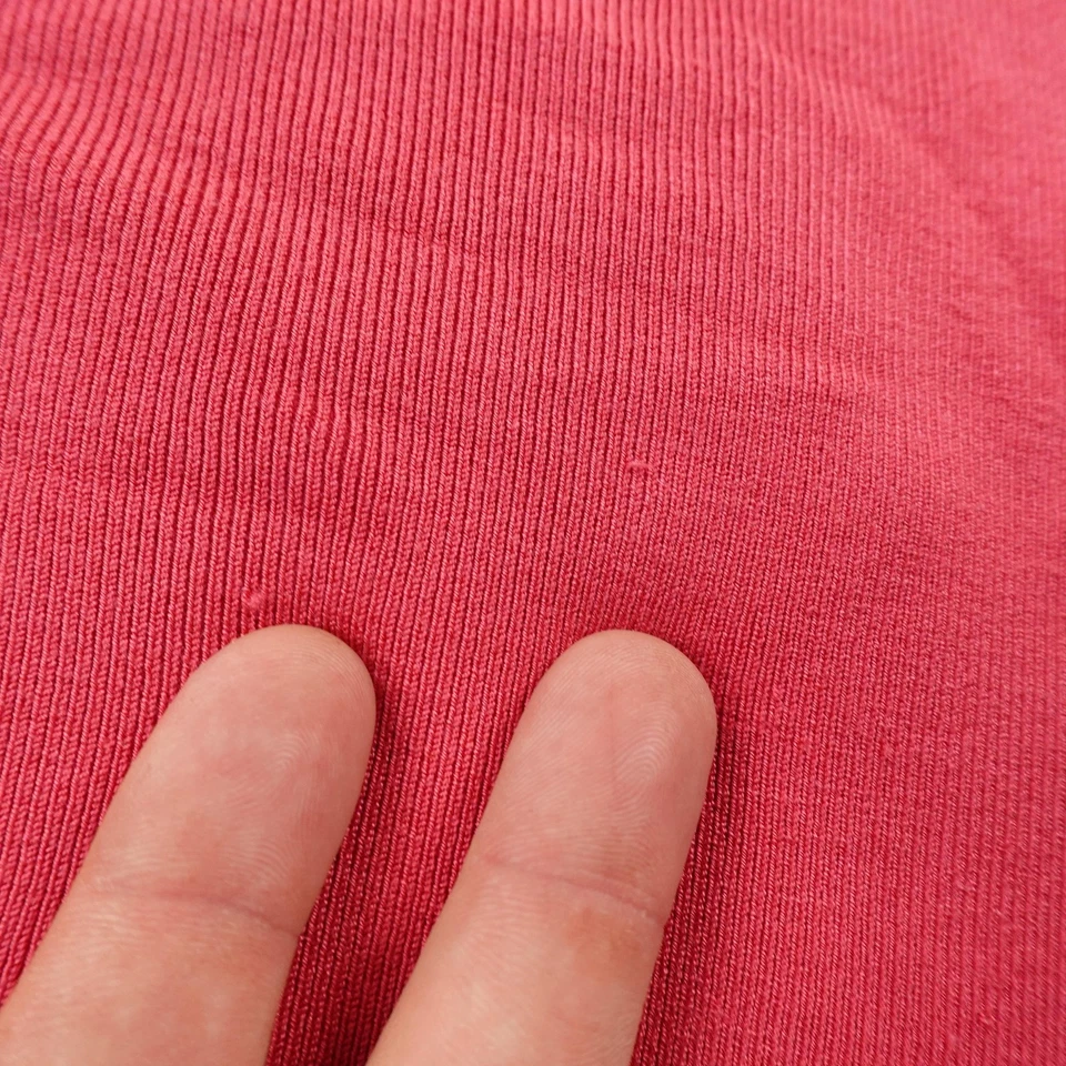 Jaqueta moletom Ralph Lauren polo feminina com capuz L seda vermelha golfe zíper completo malha - Imagem 3 de 4