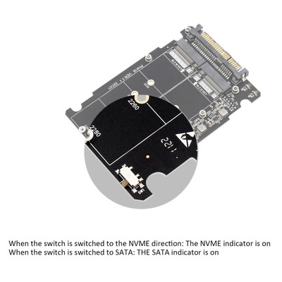 NGFF M Schlüssel Zu M.2 NVME SSD Gehäuse High Speed Übertragung PCE 4,0 X4GEN3 N