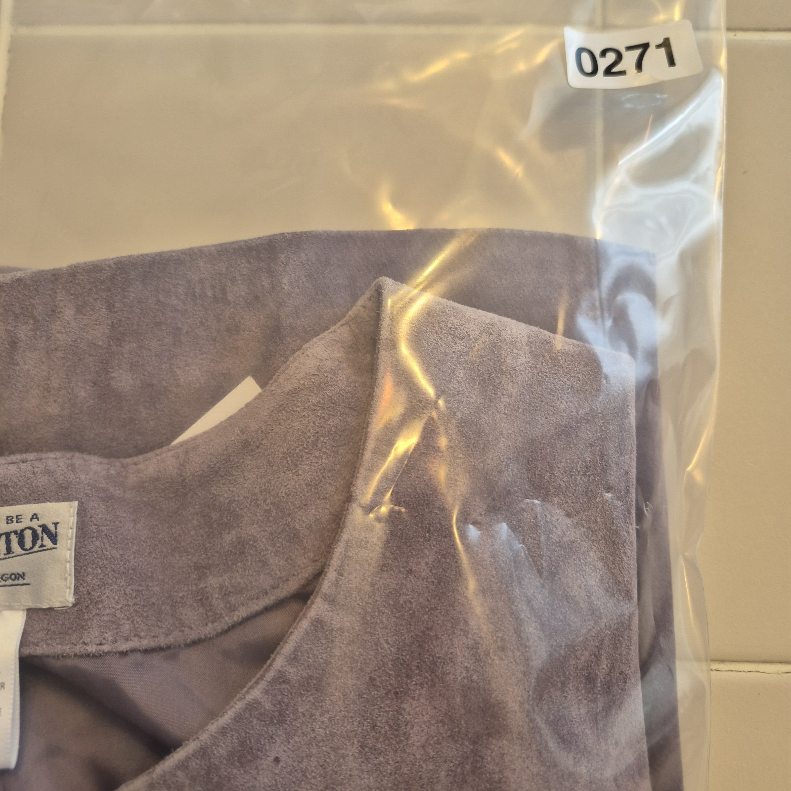 PENDLETON 3x Leather Button Up Purple Lightweight… - image 12