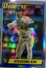 Topps 2025 Update Series Hyeseong Kim Rookie 35th Anniversary Dodgers U90-13