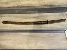 WWII JAPANESE OFFICER SWORD SIGNED - 23rd generation of Mino Kanefusa