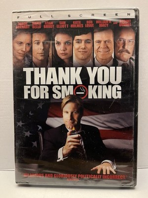 Thank You for Smoking (DVD, 2006) Aaron Eckhart, Katie Holmes, Robert Duvall NEW