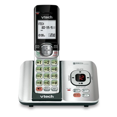 VTech CS6529 DECT 6.0 Cordless Phone System with Answering Machine & Caller ID
