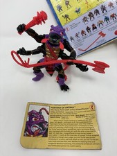 1992 TMNT Antrax Vintage Near Complete  Missing Antennas Included Cardback