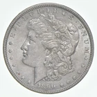 AU+ 1890 (P) Morgan Silver Dollar (1 coin) *5547