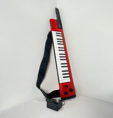 YAMAHA Sonogenic SHS-500 Red 37-Key Shoulder Keytar SHS-500RD Tested Gebraucht