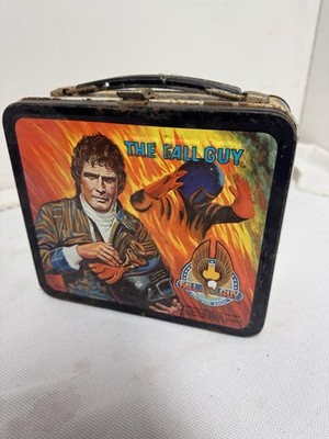 Vintage 1981 The Fall Guy Collectible Metal Lunch Box Aladdin - No Thermos -
