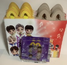 McDonald  s BTS Tiny Tan Collectible Happy Meal Box PreOwned Good Condition