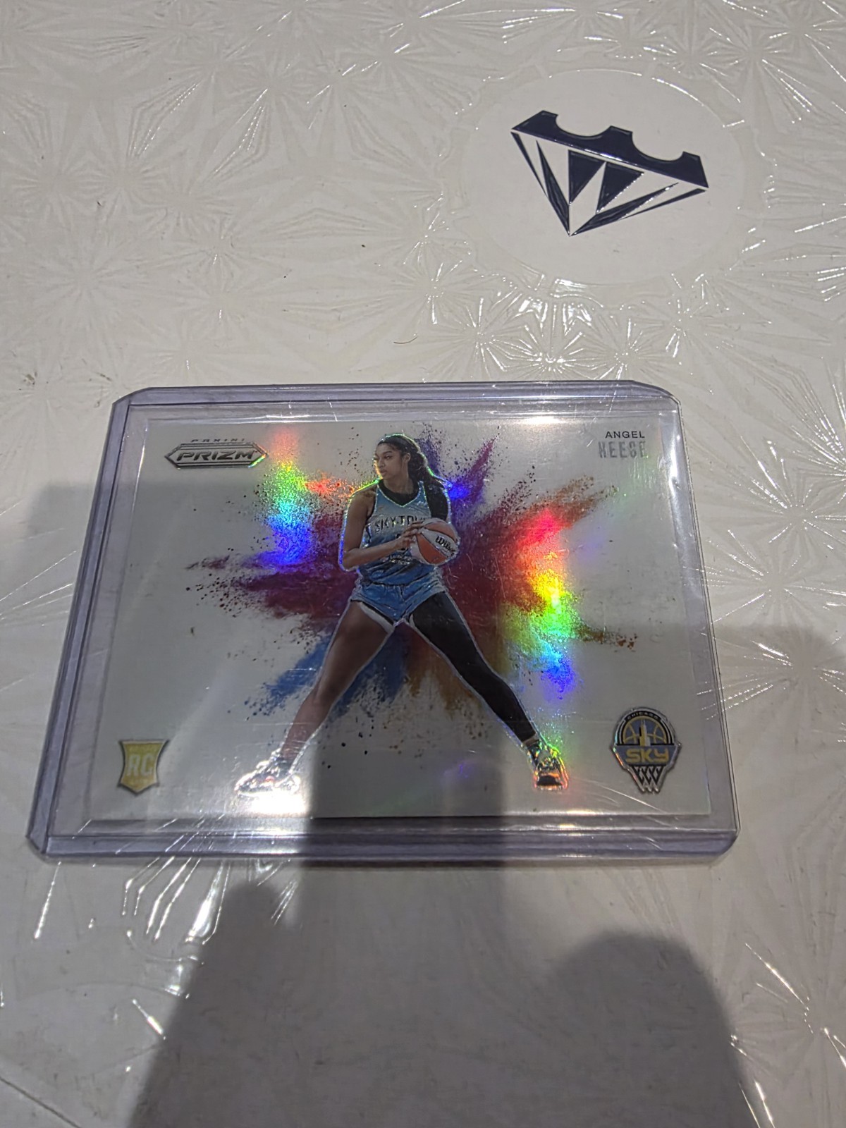 2024 Panini Prizm Angel Reese White Color Blast RC Rookie Rare 