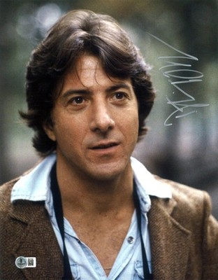 DUSTIN HOFFMAN SIGNED AUTOGRAPH KRAMER VS KRAMER 11X14 PHOTO BAS BECKETT