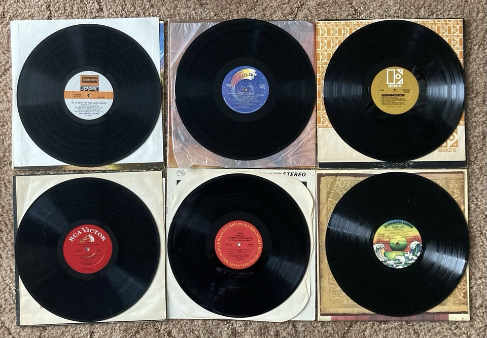 Lot Of 6 Rock/jazz/pop Vinyl Records - Image 2 of 2