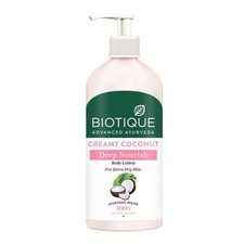 Biotique Creamy Coconut Body Lotion 300ml | Silky Soft & Smooth Skin |