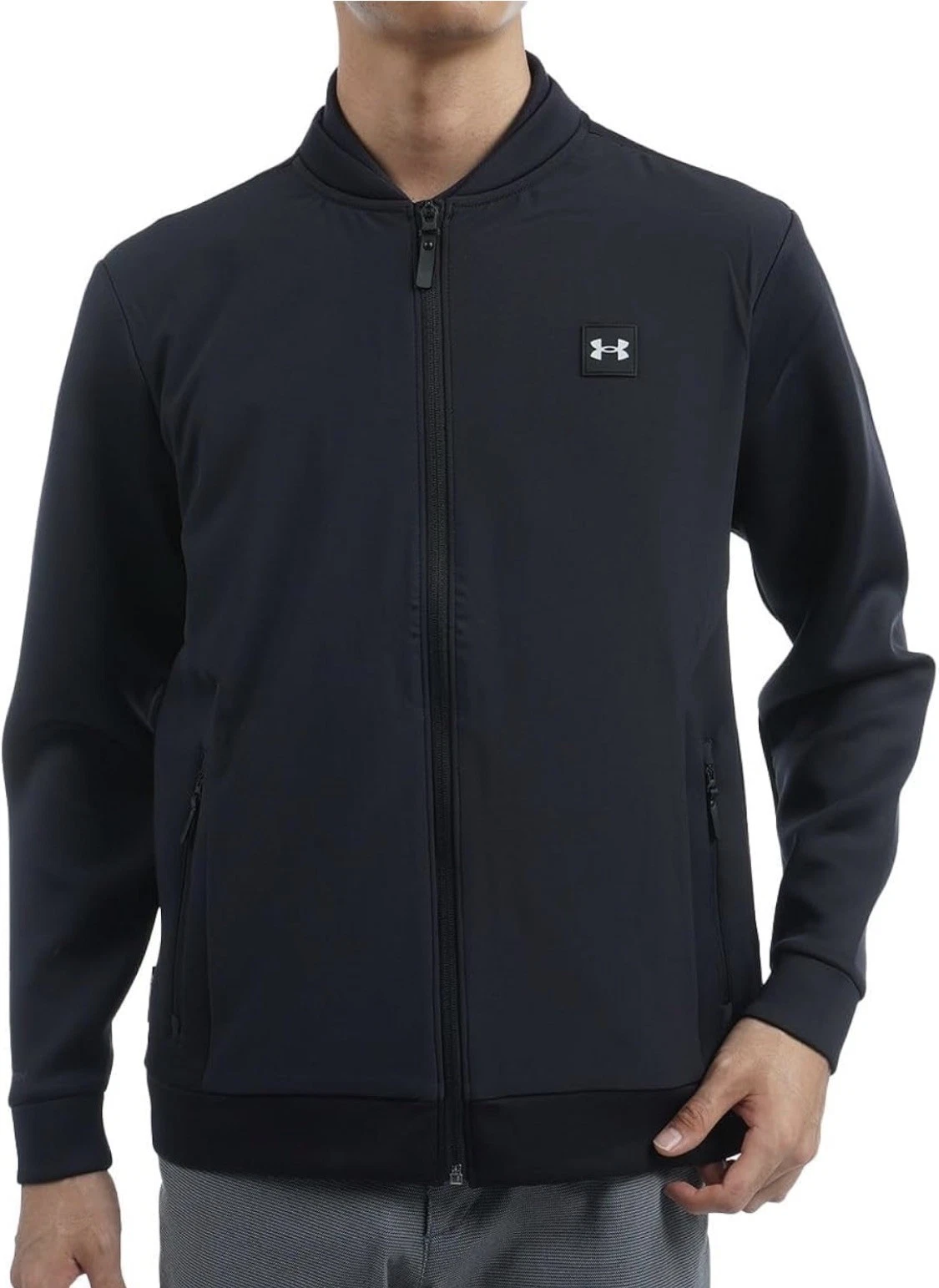 UNDER ARMOUR STORM GOLF DRIVE PRO HYBRID ZIP BLACK JACKET 2XL golf stretch dry