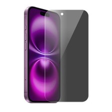 For iPhone 17 Air Anti-Spy Privacy Tempered Glass Screen Protector 9H Black 6.6"