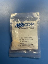 TNC Panel Mount Jack 15 GHz MIL-SPEC Gold Plated USA TE/AMP MA-COM 3106-7941-00 