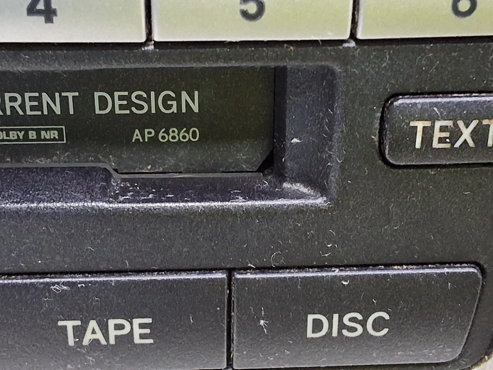 05 06 Lexus RX330 AM FM 6 CD cassette radio receptor 86120-0E050 OEM AP6860 Foto 2 de 4