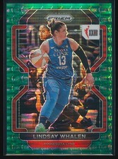 Lindsay Whalen 2022 Panini Prizm WNBA W25 Green Pulsar Prizm #178 /25