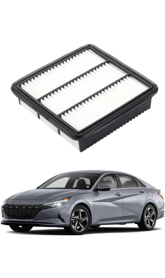 Filtro de aire original del motor OEM Hyundai Elantra 2021-2025 28113-AA670 28113-AA100 Foto 4 de 4