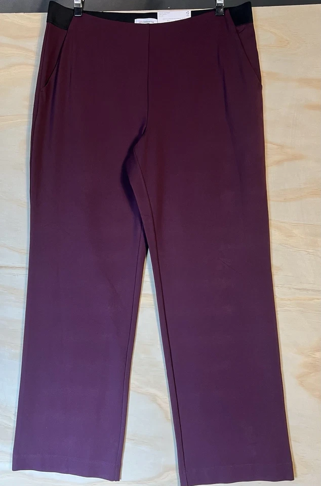 NWT Liz Claiborne Audra Trouser Dress Pants Woman’s Mid-rise Straight Leg Sz XXL - Image 4 of 4