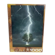 Eurographics 1000pc Multi Lightning Striking Tree Nature Storm Landscape Puzzle