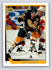 1993-94 Upper Deck #343 Joe Juneau Boston Bruins Hockey Card