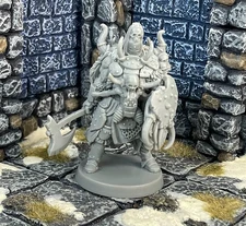 MERCENARY CHAOS WARRIOR Master Blaster CMON Hate D&D miniature Mork Borg BU25