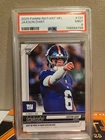 2025 Panini Instant NFL #137 Jaxson Dart  QB NY Giants Rookie Card (RC) PSA 9