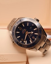 Omega Seamaster Planet Ocean 37.5mm Blue Co-Axial Automatic Titanium Watch