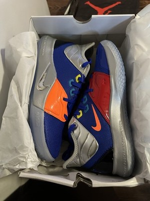 Size 9.5 - Nike NASA x PG 3 Armstrong Building 703 Orange Blue