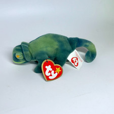 Rare Retired McDonalds Ty Teenie Beanie Babies Iggy The Iguana 1993