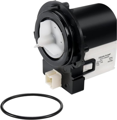 DC31-00054A Washer Drain Pump Motor by SUREPHON - Compatible with Black 