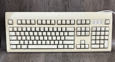 Vintage AppleDesign ADB Keyboard Macintosh Apple Desktop Bus