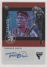2019-20 Panini Chronicles Flux Rookie Auto Red Terence Davis #FR-TED Auto yf1