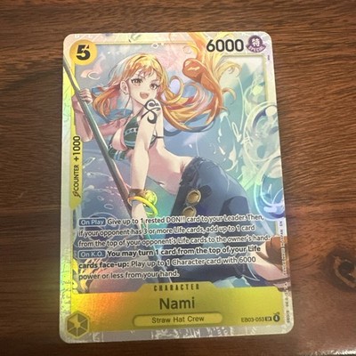 One Piece EB-03 Nami EB03-053 - SR English Heroines Edition | eBay