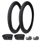 2x Tyres Kenda K251A 2.25-19 (2 1/4 x 19) 30B TT + Tube + Rim Tape